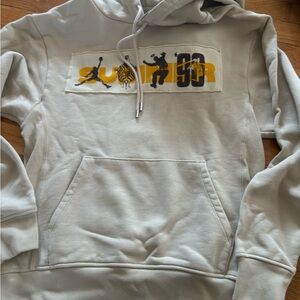 COPY - Men's Cream Hoodie with Graphic Design
